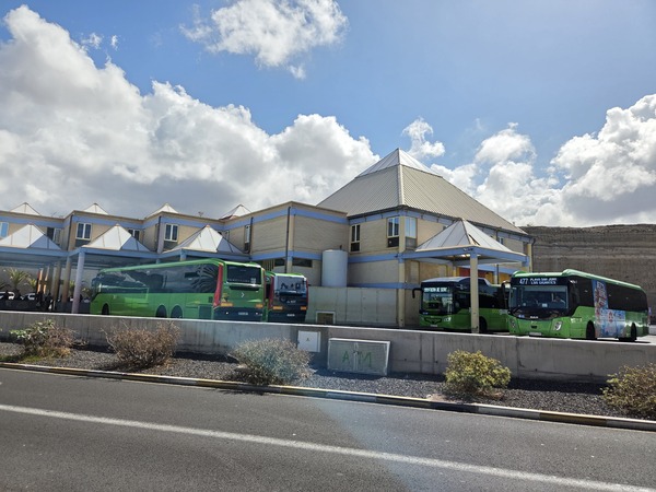 Estacion de guaguas de Costa de Adeje